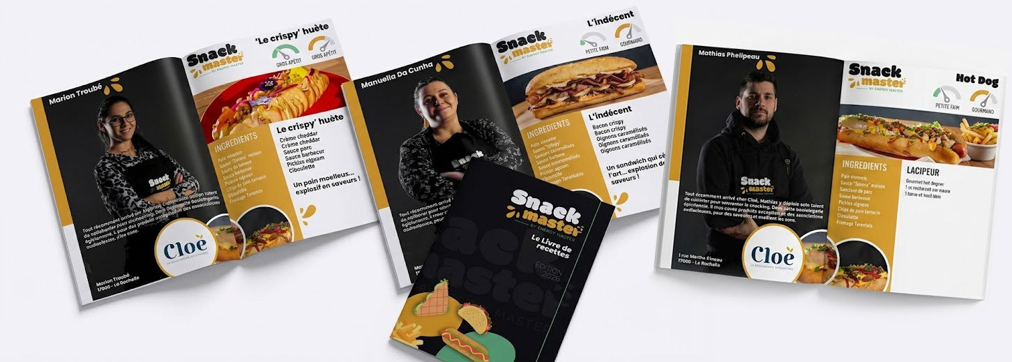 Livret de recettes Snack Master